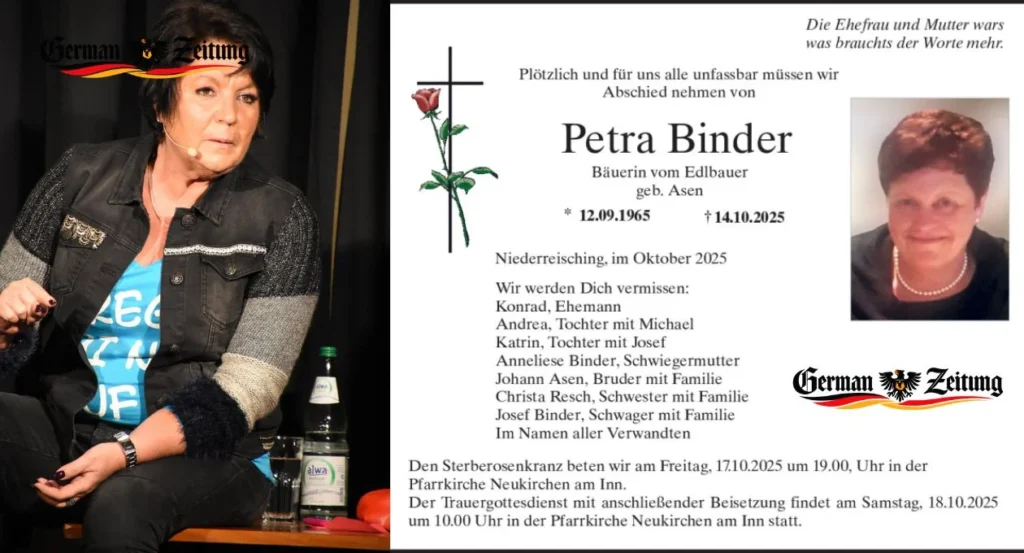 Petra Binder Krankheit
