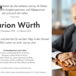 Marion Würth Todesursache